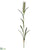 Pampas Grass Spray - Green Mauve - Pack of 12