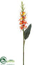 Silk Plants Direct Ginger Flower Spray - Flame - Pack of 6