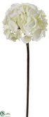 Silk Plants Direct Hydrangea Spray - Ivory - Pack of 12