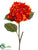 Hydrangea Spray - Orange - Pack of 12