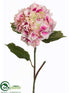 Silk Plants Direct Hydrangea Spray - Pink - Pack of 12