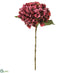 Silk Plants Direct Hydrangea Spray - Burgundy - Pack of 12