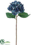 Silk Plants Direct Hydrangea Spray - Blue - Pack of 12