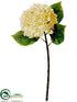 Silk Plants Direct Hydrangea Spray - Apricot - Pack of 12