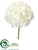 Hydrangea Spray - White - Pack of 12