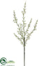 Silk Plants Direct Heather Spray - White - Pack of 12