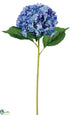 Silk Plants Direct Hydrangea Spray - Blue - Pack of 12