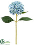 Silk Plants Direct Hydrangea Spray - Blue - Pack of 12