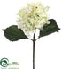 Silk Plants Direct Hydrangea Spray - Cream Green - Pack of 12