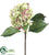 Hydrangea Spray - Green Burgundy - Pack of 12