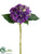 Large Hydrangea Spray - Purple Green - Pack of 12