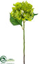 Silk Plants Direct Hydrangea Spray - Green - Pack of 12