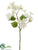 Hydrangea Spray - White - Pack of 12