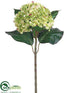 Silk Plants Direct Hydrangea Spray - Green - Pack of 6