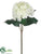 Hydrangea Spray - White - Pack of 6