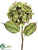 Hydrangea Spray - Green Burgundy - Pack of 12