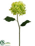 Silk Plants Direct Hydrangea Spray - Green - Pack of 12