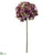 Hydrangea Spray - Eggplant - Pack of 12