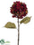 Hydrangea Spray - Burgundy Two Tone - Pack of 12