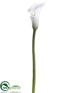 Silk Plants Direct Calla Lily Spray - White - Pack of 12