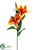 Lily Spray - Orange - Pack of 12