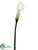 Large Calla Lily Spray - White - Pack of 12