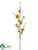 Winter Lily Spray - Mustard - Pack of 12