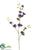 Mini Morning Glory Spray - Purple - Pack of 12