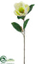 Silk Plants Direct Magnolia Spray - White - Pack of 12