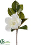 Silk Plants Direct Magnolia Spray - White - Pack of 12