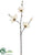 Silk Plants Direct Magnolia Spray - Vanilla - Pack of 12