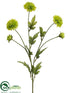 Silk Plants Direct Pompon Mum Spray - Green - Pack of 12