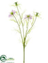 Silk Plants Direct Nigella Spray - Purple Lavender - Pack of 12