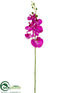 Silk Plants Direct Phalaenopsis Orchid Spray - Orchid - Pack of 12