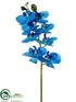 Silk Plants Direct Phalaenopsis Orchid Spray - Delphinium - Pack of 12