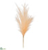 Silk Plants Direct Plume Spray - Peach - Pack of 12