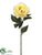 Peony Spray - Yellow - Pack of 12