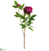 Silk Plants Direct Peony Spray - Purple - Pack of 12