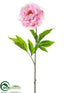 Silk Plants Direct Peony Spray - Pink - Pack of 12