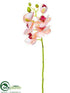 Silk Plants Direct Phalaenopsis Orchid Spray - Pink - Pack of 12