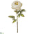 Peony Spray - Ivory - Pack of 12