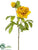 Peony Spray - Mustard - Pack of 12