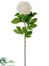 Silk Plants Direct Peony Spray - Ivory - Pack of 12