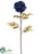 Silk Plants Direct Peony Spray - Navy - Pack of 12