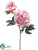 Peony Spray - Pink - Pack of 12