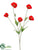 Prairie Poppy Spray - Watermelon - Pack of 12