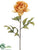 Peony Spray - Amber - Pack of 12