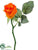 Rose Bud Spray - Orange - Pack of 24