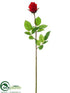 Silk Plants Direct Rose Bud Spray - Red - Pack of 12