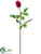 Silk Plants Direct Rose Bud Spray - Red - Pack of 12